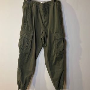 Zara joggers green size 34 men